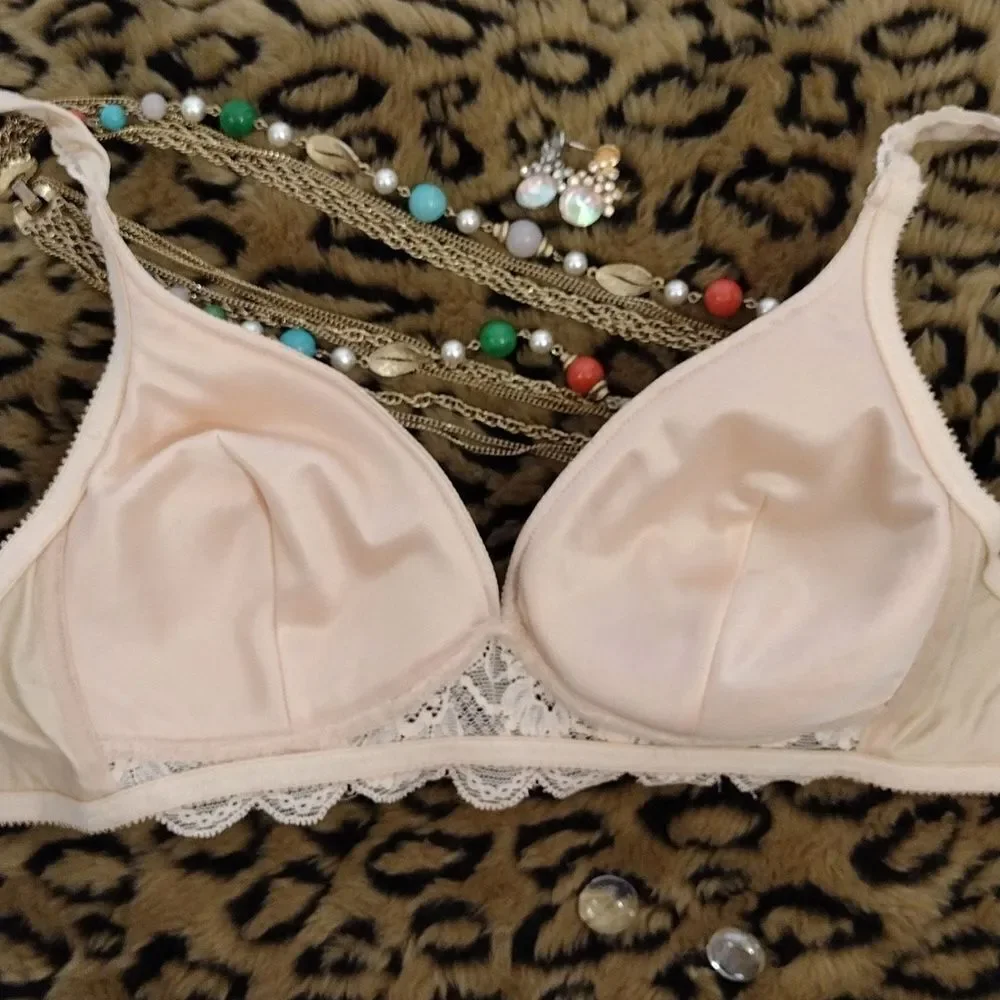 Dior ivory satin